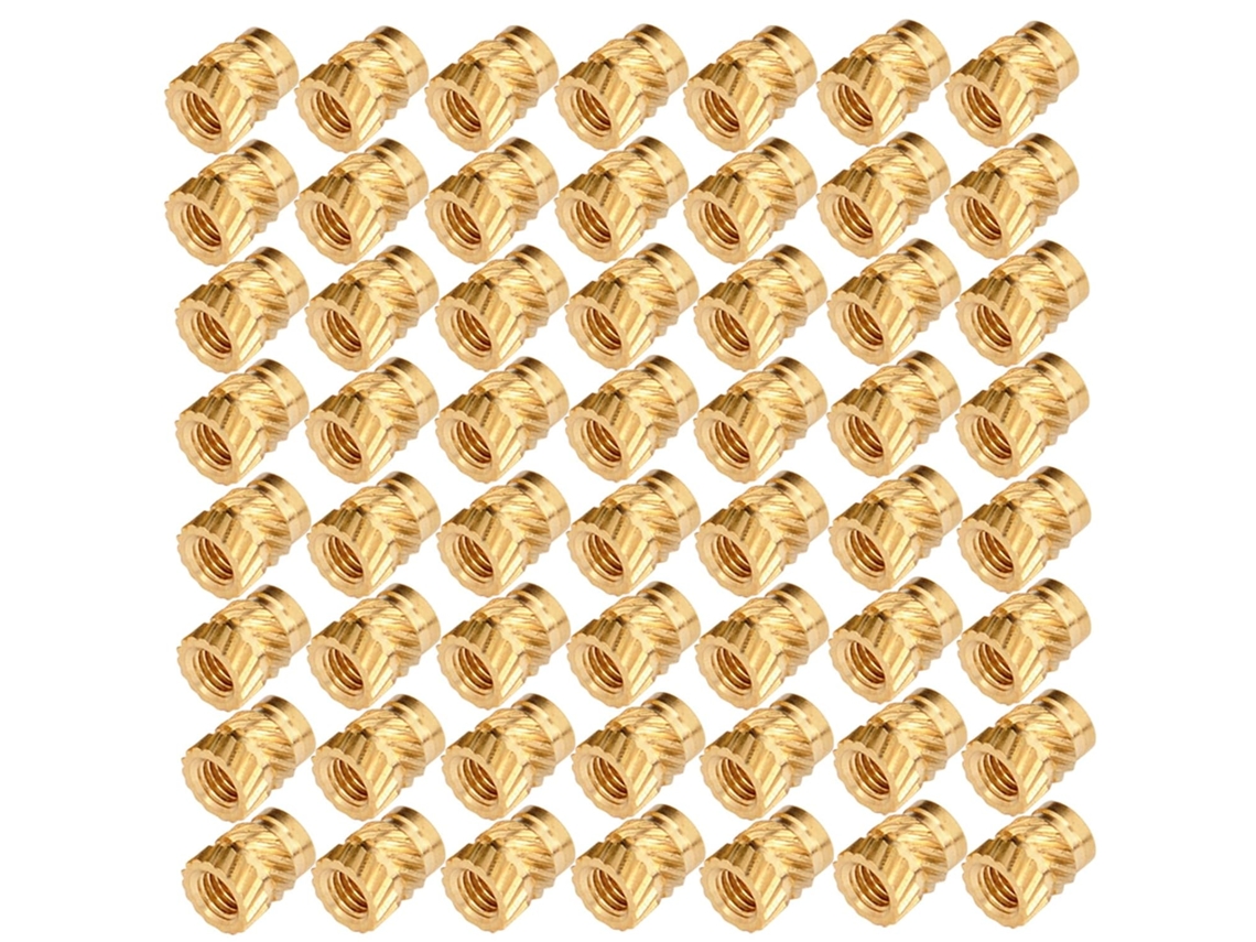 Porcas Amosfun E Inserto De Fácil Instalação, Banhados A Ouro 100%,