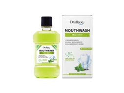 Enxaguante Bucal com Proteção e Hálito Fresco em Aromas Amarelo e Verde LAXISCREED
