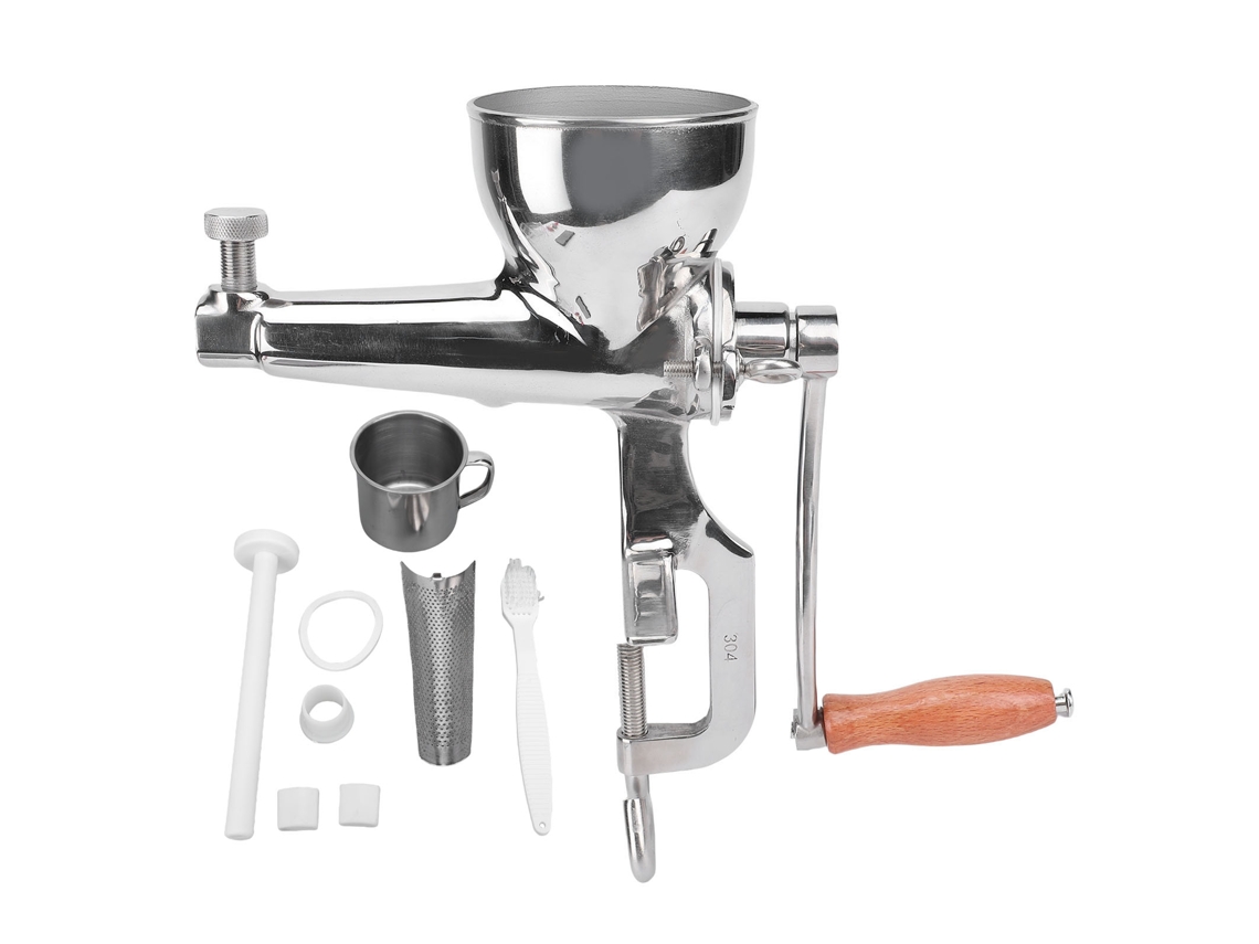 Espremedor Manual Laxiscreed Para Suco De Grama De Trigo, Frutas E Legumes, Aço Inoxidável 304