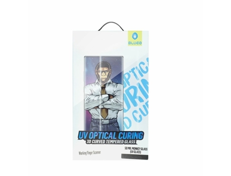 Película de Ecrã Temperado Mr Monkey para Samsung Galaxy S22 Ultra BLUEO Transparente