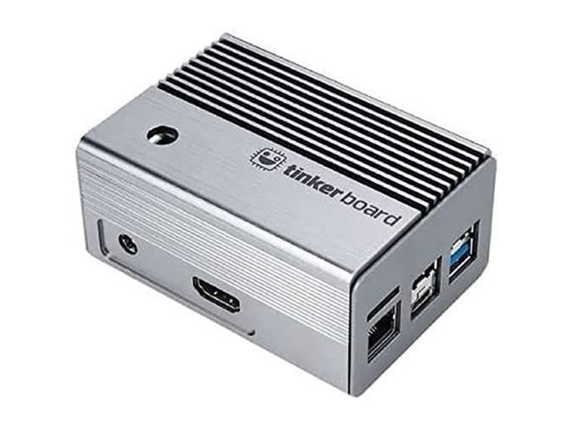 Gabinete ASUS Tinker 2 em Alumínio com Ventilador 2 Usb 1 Mipi Dsi