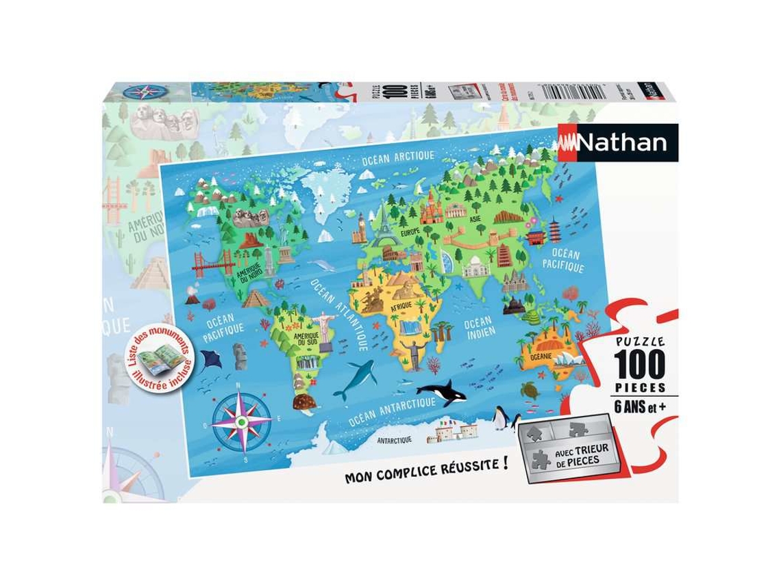 Puzzle NATHAN 86775 100 Peças