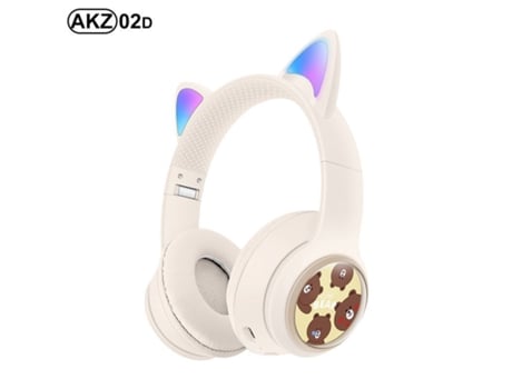 Auriculares Bluetooth 5.3 Supra Auriculares Compatã­veis Com Funã§ã£o De Chamada Akz02d Cã¡qui Winlauyet