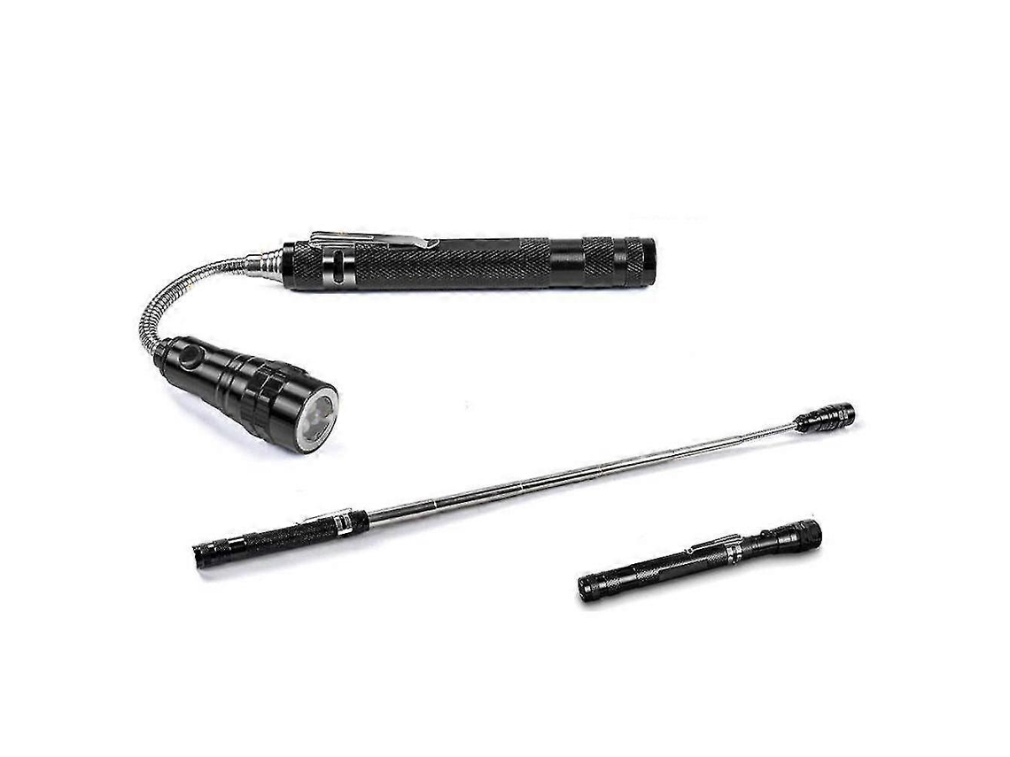 Lanterna Telescópica Com Luzes Led Super Brilhantes E Base Magnética, Flexível, Para Caminhadas E Acampamentos, Nova Olysi Shop