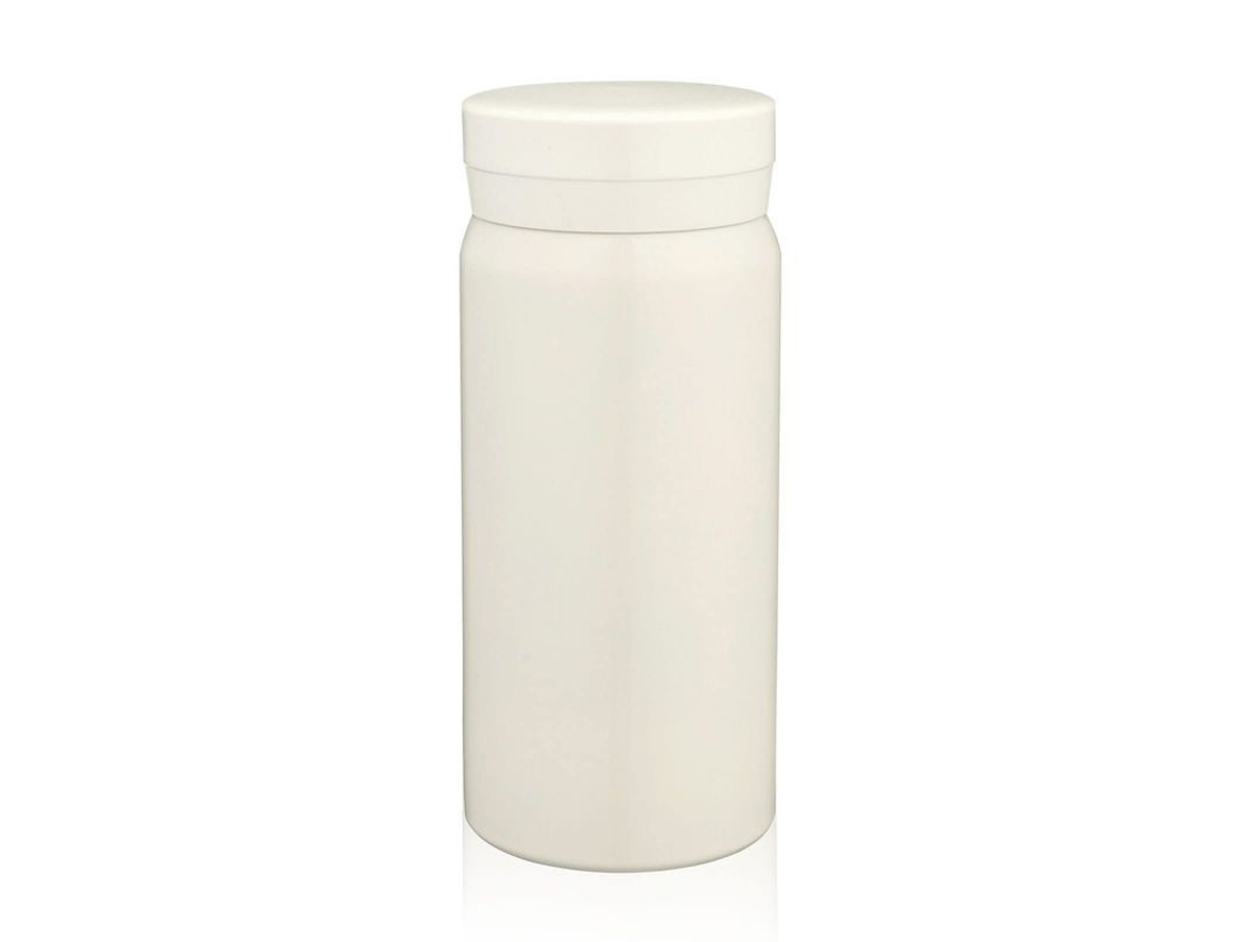 2026 botella de Água de Aço Inoxidável Isolada Ao Vácuo Sem Bpa Copo de Café Mini 220ml Branco