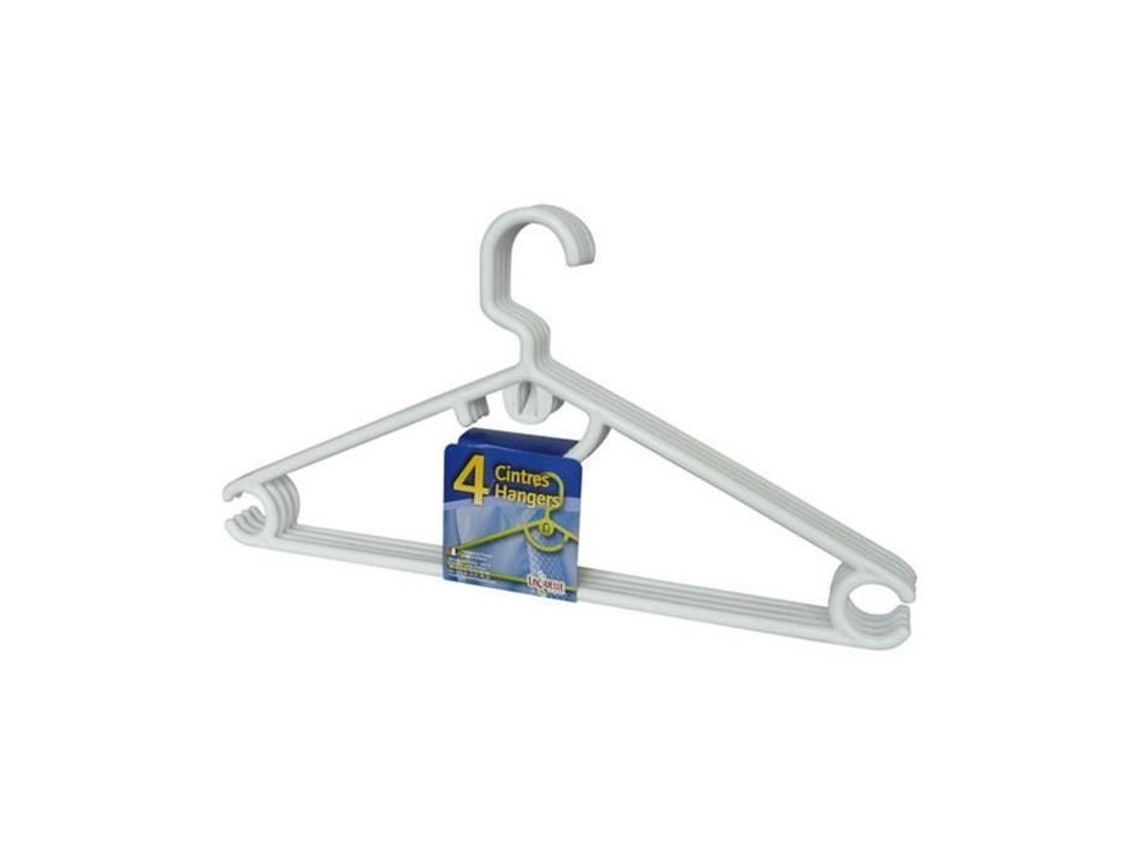 Laguelle Conjunto De 4 Cabides 41cm Branco