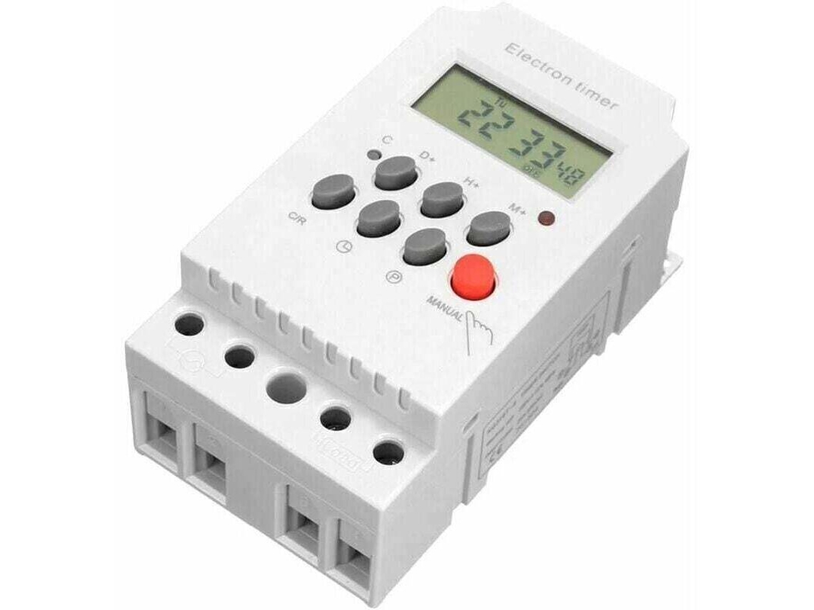 Interruptor Temporizador Digital Programável 25A 220v BRILVIBERA