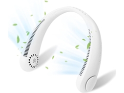 Usb Bladeless Fan (3 Speeds, White)