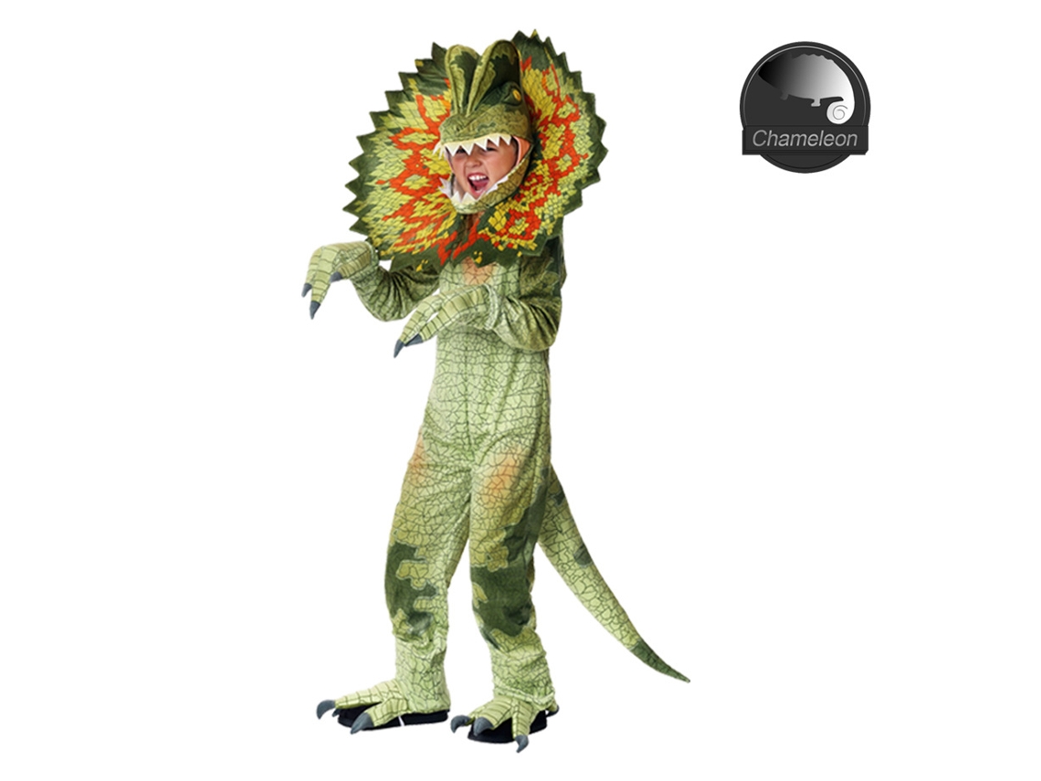 Macacão Cosplay de Halloween Jurassic World Triceratops M