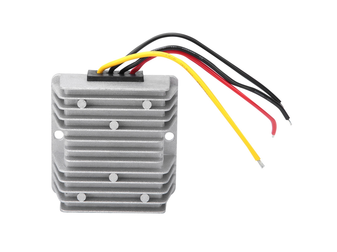 Módulo Conversor De Potência Dc Buck 24v Para 12v 8a 96w Com Carcaça Alumínio