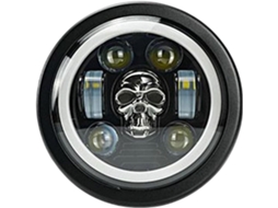 Faróis de motocicleta, holofotes multicoloridos super brilhantes