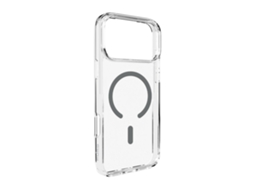 Etui Pokrowiec Case Na Iphone 17 Pro Max Lite Mag Magsafe - Przezroczyste Szary Pierścień