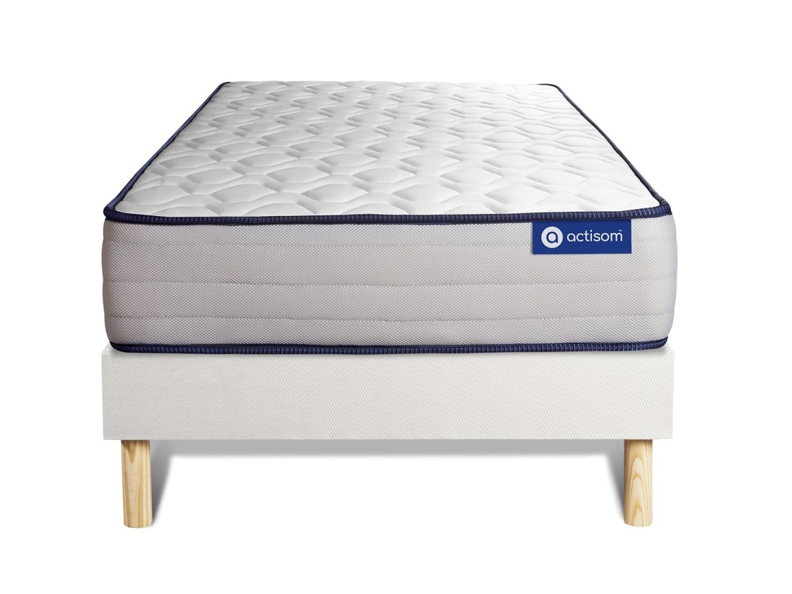 Sommier de Casal Actimemo Form Memória ACTISOM Espuma com memória Branco (90x200)
