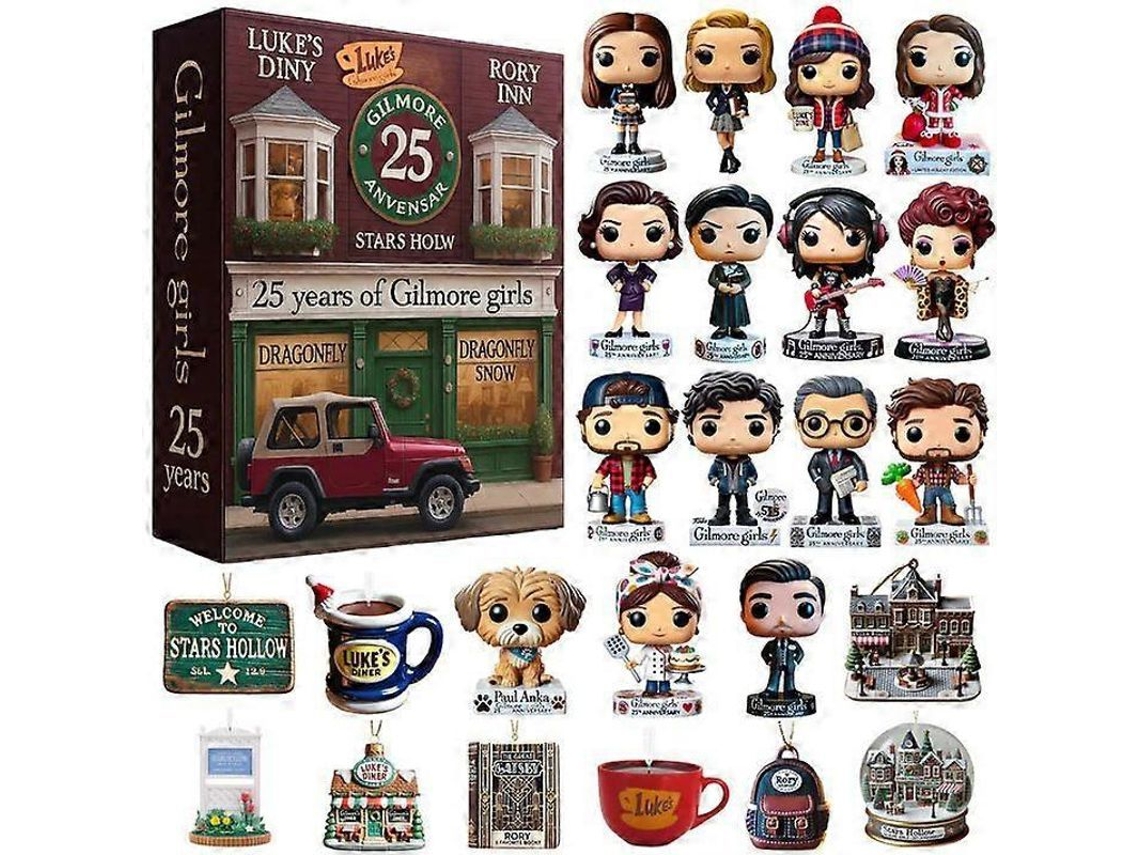 Calendário de Natal Gilmore Girls Acrílico Nova Line