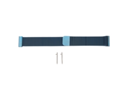 Aetheria pulseira de Relógio de Aço Inoxidável Magnética 18mm para Asus Zenwatch 2 Azul