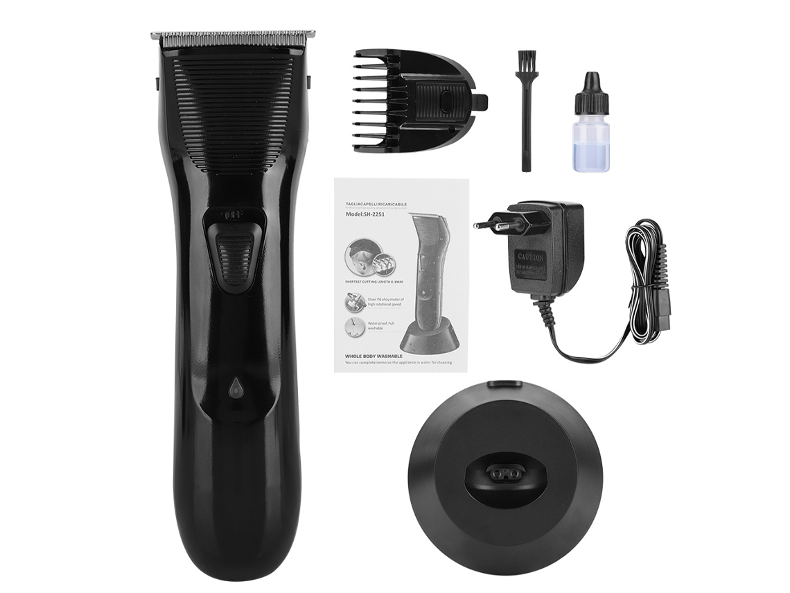 2026 cortadora de Cabelo Elétrica Profissional Recarregável Corta cabelo Sem Fio Trimmer