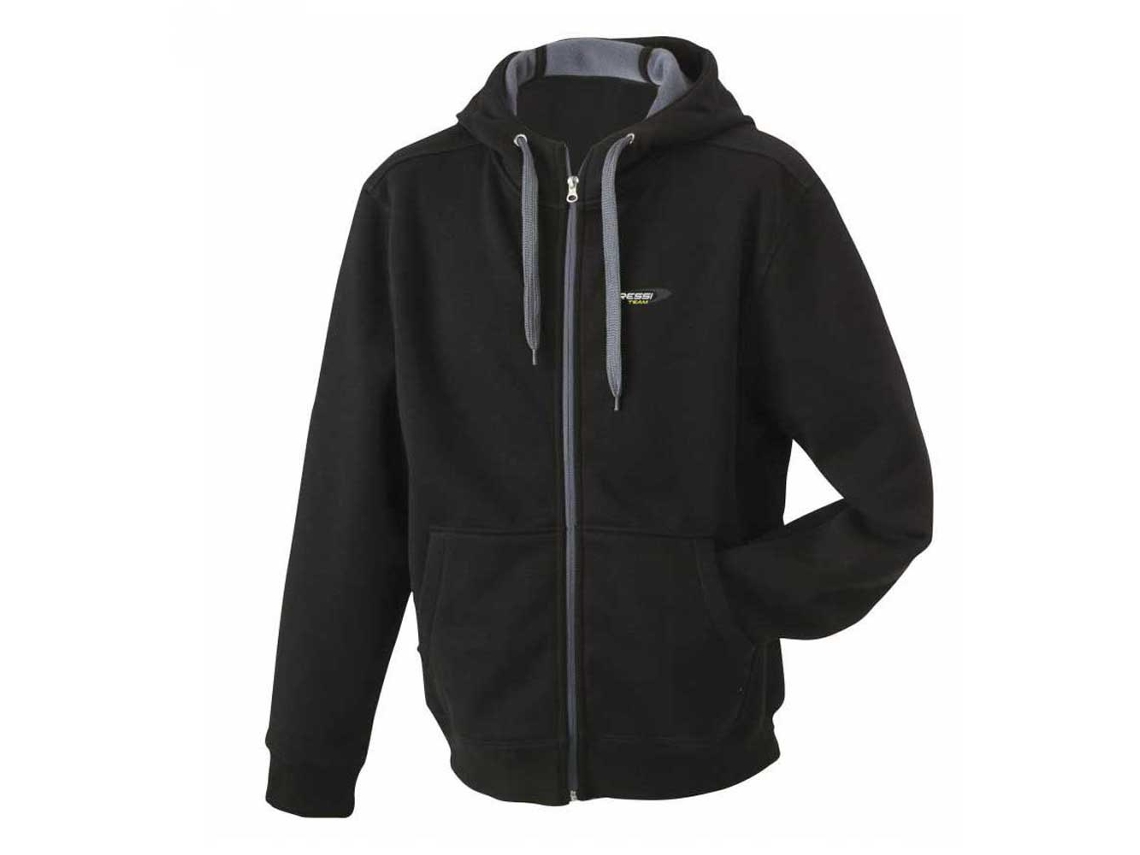 Moletom com Capuz Team Preto Xl Homemcressi