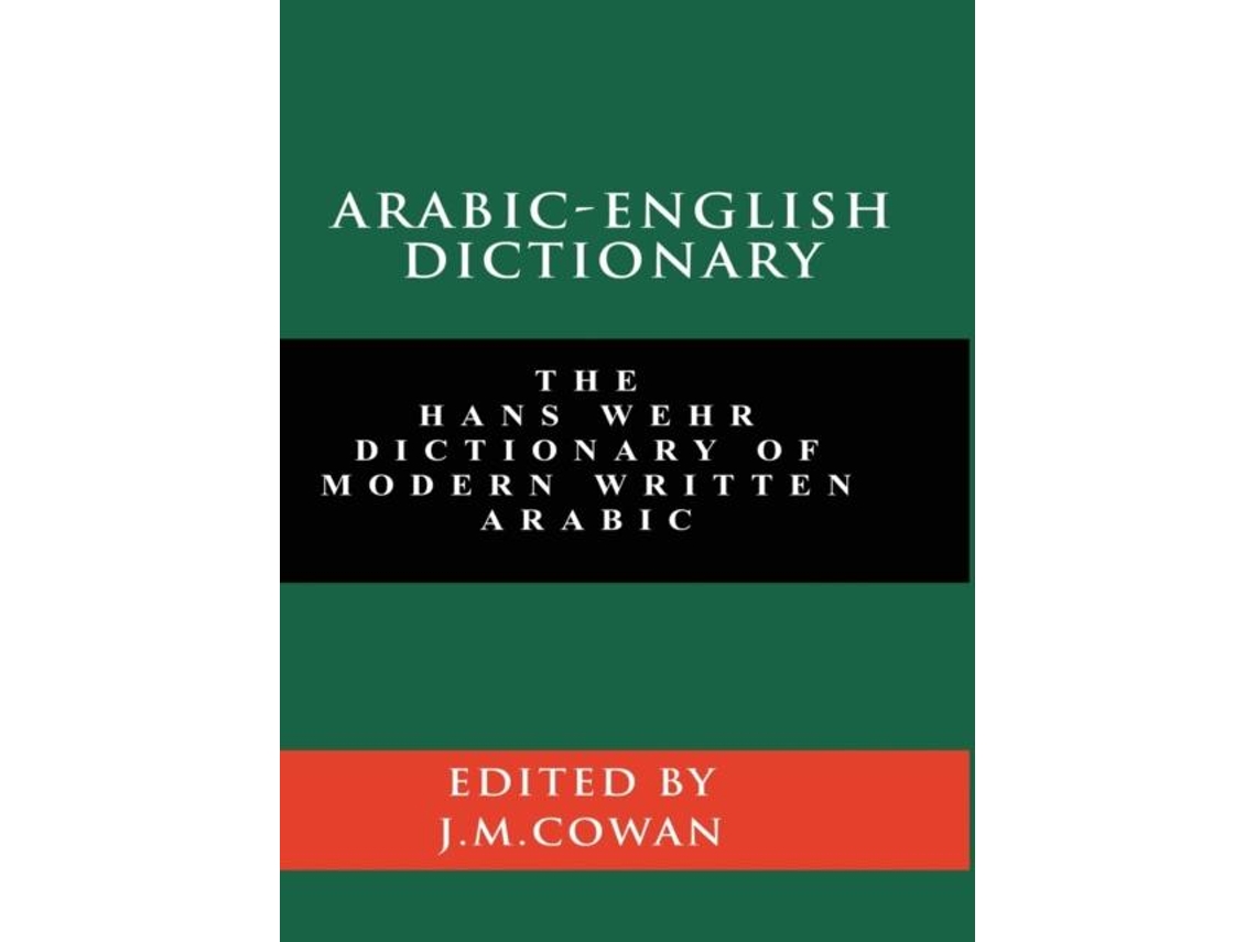 Livro Arabic-english Dictionary De Hans Wehr (inglês)