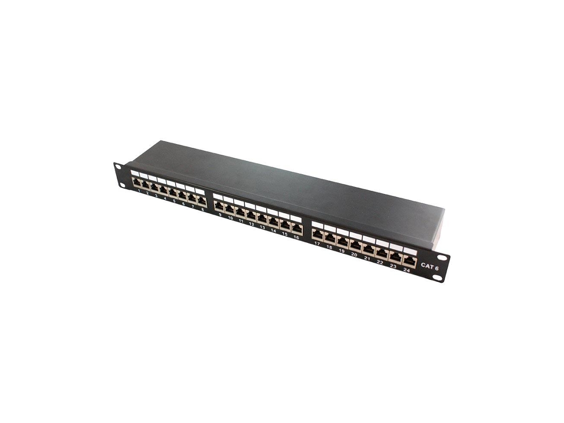 Patch Panel 24 Portas 19" Cat6