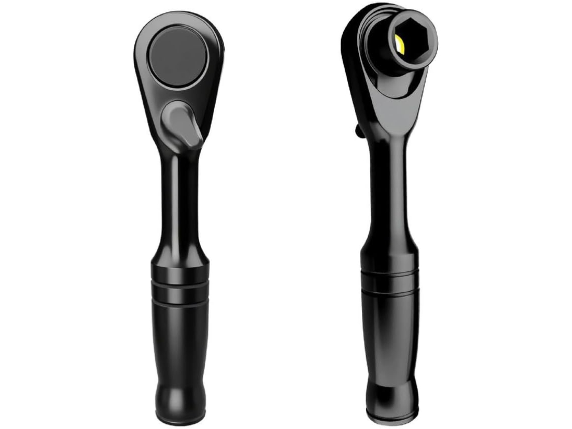 Chave De 1/4" Com 72 Cabo Para Apertados, Preta, 84 Mm, 1 Unidade.