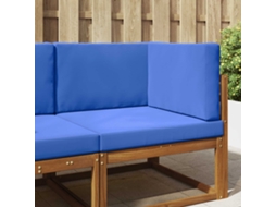 Vidaxl Almofada Para Sofá Externo Poliéster Azul Royal 80 X 80 Cm