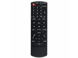 Comando De Substituição Compatível Com Sistema Áudio Panasonic N2qayb001102_dae