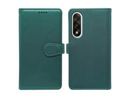 Capa Tkdaddy Para Oneplus Ace 5 Ultra 5g / Nord 5 5g Com 9 Compartimentos Para Cartões E Suporte De Couro Sintético, Verde