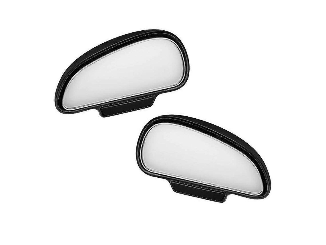 Omni-espejo De Ángulo Amplio Para Coche 2 Pack, Ajustable 360 Grados, Universal Para Camión Suv Rv Furgoneta (negro)