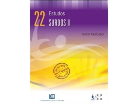 Livro Estudos Surdos II de Marta Morgado .