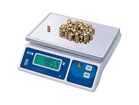 Balança de bolsa - KAUFGUT - Coleção Eva 9901 - 20 kg - Cinza Azul - 34,5 x 32,5 x 15 cm - Adulto - Unissex