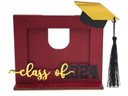 Porta Retratos De Madeira Para Formatura, Suporte Para Foto De Diploma De Bacharelado Para Decoração Gokoco