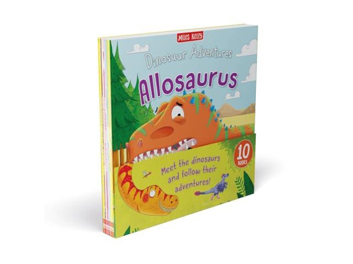 Livro DINOSAUR 10 BK PK_DINOSAUR PB A Collection of Dinosaur Stories de Miles Kelly (Inglês)