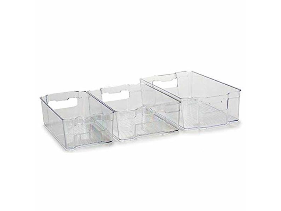 Organizador (3 Peças) Transparente