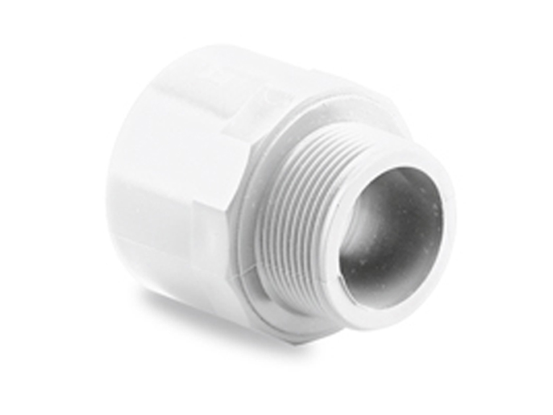 Macho Pvc Pressão Misto 40/50X1 1/4 Branco HIDROTEN