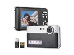 Câmara Digital 1080p 48mp Para Adolescentes Estudantes, Tela De 2,4", Zoom 16x, Bateria Integrada Com Cartão 32gb E Leitor Usb