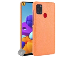 Película De Ecrã Dura Crocodilo Para Samsung Htdmobiles Laranja
