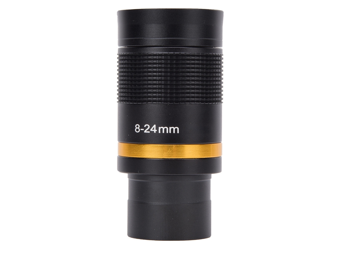Lente ocular telescópica 8-24mm zoom contínuo metal com filme verde 1.25 polegadas com S/MARCA