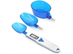 Balança Eletrônica De Precisão Para Colheres, Ideal Para Culinárias Com Exatidão, Design Elegante Em Aço Inoxidável E Multifuncion Aquaforge