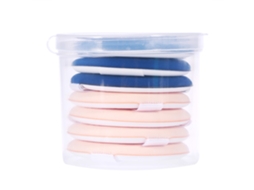 Borlas de maquillaje (para aplicar maquillaje en polvo y crema)