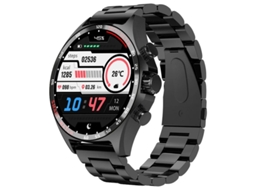 Smartwatch Com Chamadas Bluetooth Monitoramento De Saúde Recurso Sos E Reprodução De Música Preto Bestvite