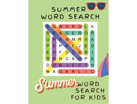 Livro Summer Word Search for Kids Word Search Book for Children, Word Searches for Kids Summer Word Find Book de Laura Bidden (Inglês)