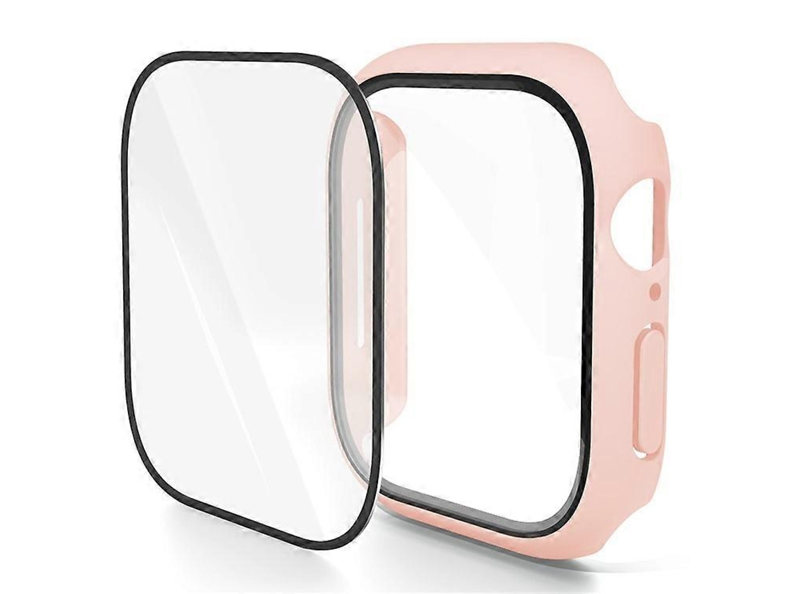 Capa Rígida De Pc Compatível Com Apple Watch Series 10 De 42 Mm Com Protetor De Tela De Vidro Temperado Webake