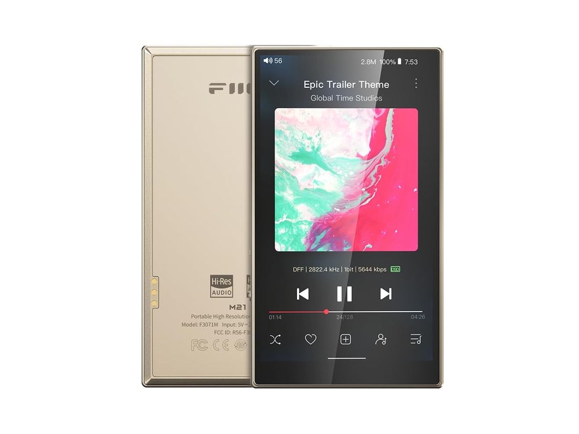 M21 Dap Experiencia De Audio Excepcional Con Snapdragon 680 Y 15 Horas De Batería Duradera Fiio