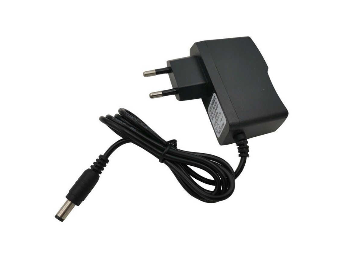 Carregador adaptador de energia 5V 2A para Android TV Box, cabo de 100cm, preto