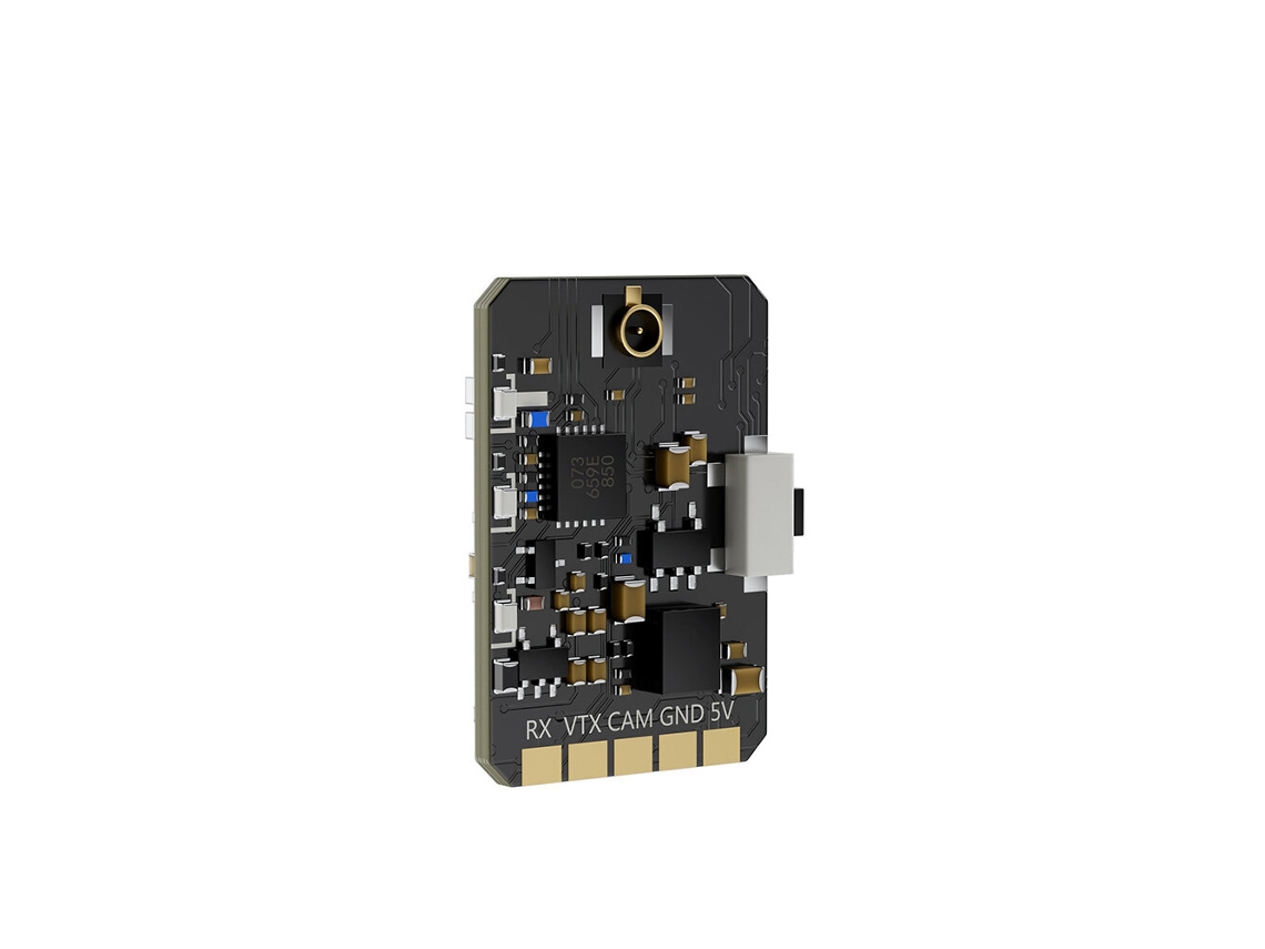 Transmissor Fpv Geprc Rad Tiny 5.8ghz 48ch Pit/25mw/200mw/400mw Ufl 1.1g para Drones Rc MDUG