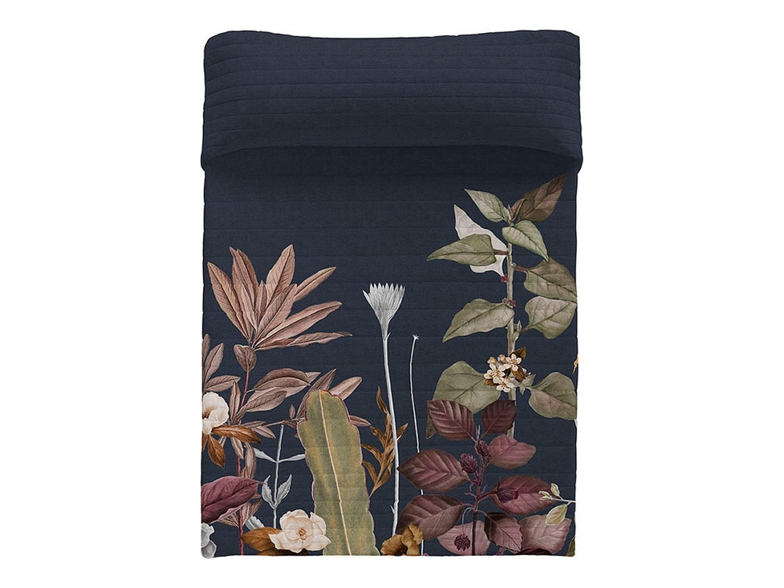 Colcha ICEHOME Azalea Dark (Poliéster - Cama 80/90)
