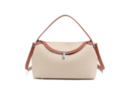 Bolsas Transversais Femininas de Pequeno e Grande Porte arroz com Marrom YUNZII