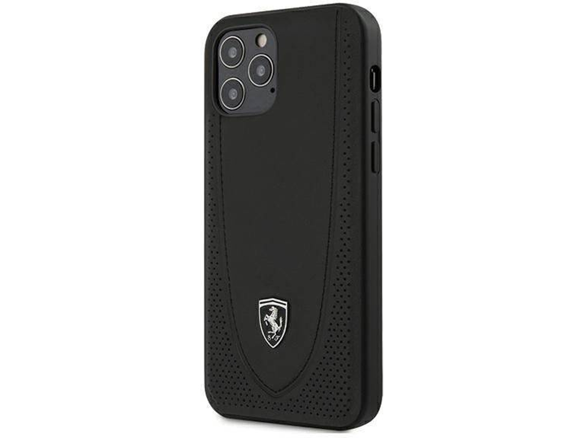 Capa Apple iPhone 12, 12 Pro FERRARI Hardcase 47 Preto