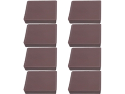 Conjunto De 8 Peças De Borracha Antiderrapante Quadrada, Almofadas Para Sofá E
