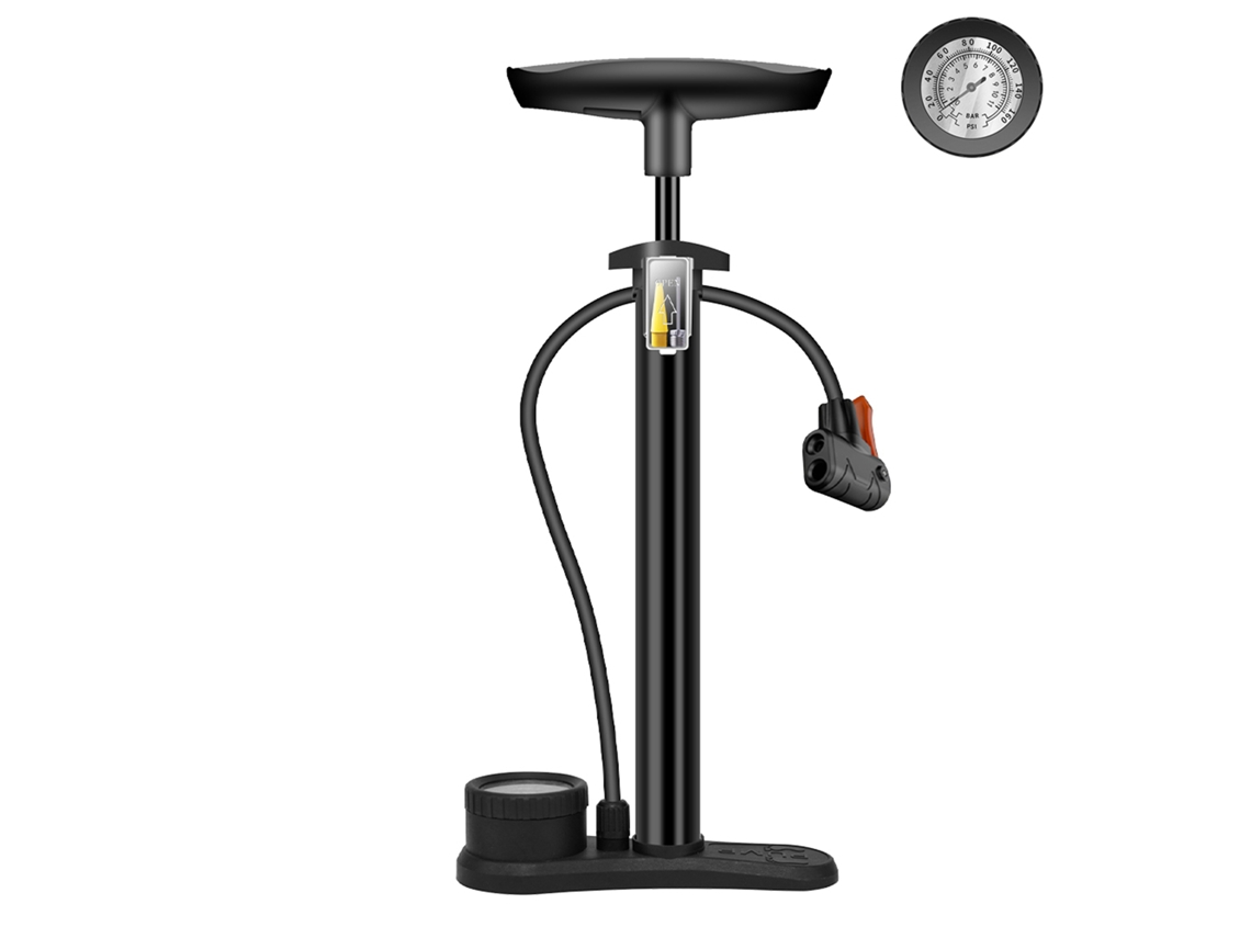 Bomba Mali de Ar Portátil 160psi para Bicicleta e Carro